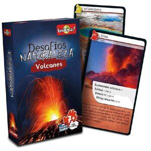 Bioviva Défis Nature - Volcans-French Card Game New Sealed Ages 7+